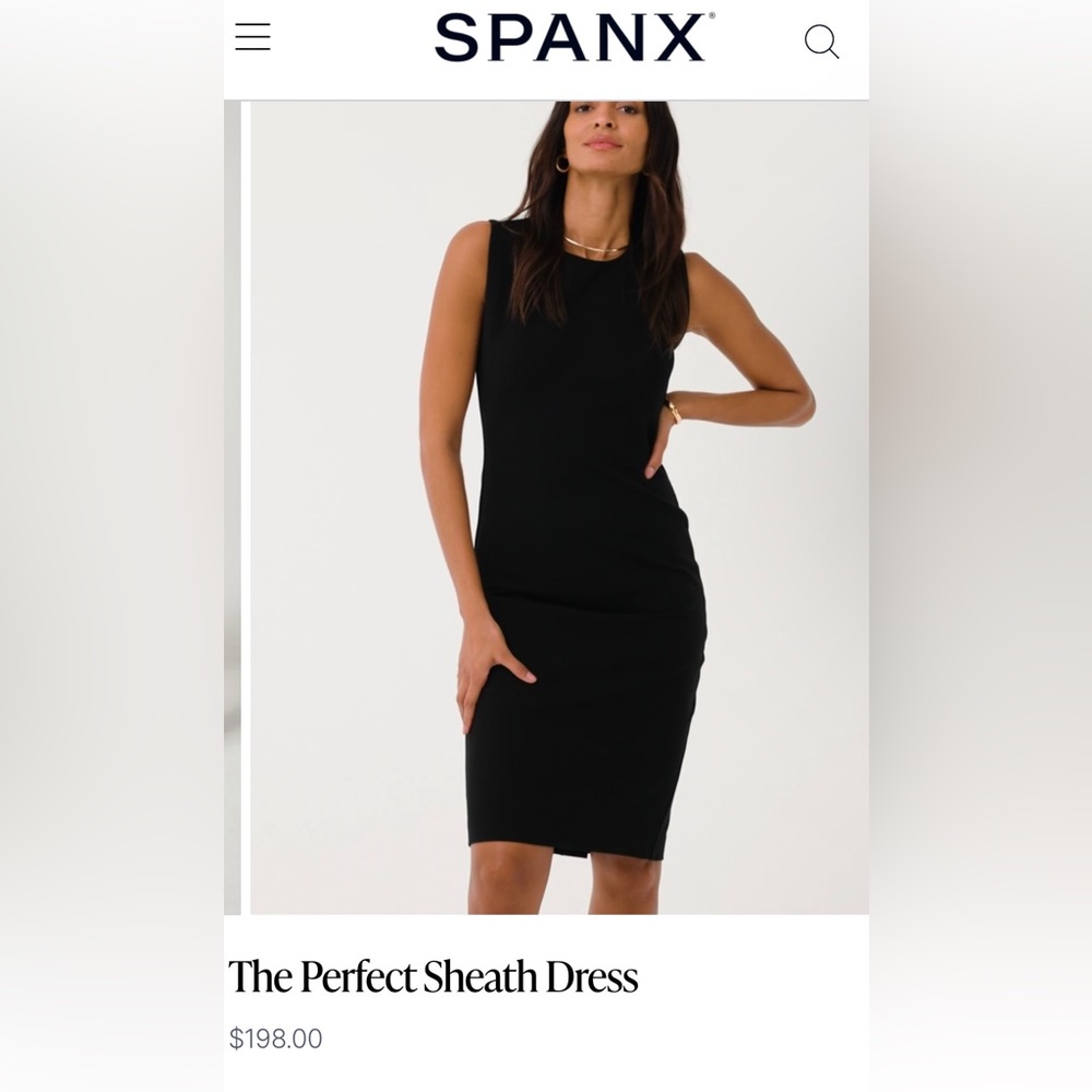 NWT Spanx The Perfect Sheath Dress